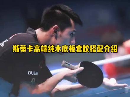斯蒂卡黑檀7底板套胶搭配介绍 #专业乒乓球器材 #国乒 #乒乓球