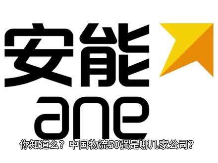 371期:中国物流行业第三十四名——安能物流