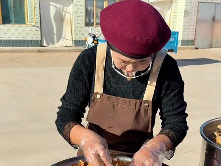 跟着佳静摆摊卖烧鸡的一天#微光点亮乡村 #摆摊日记 #分享家乡美食