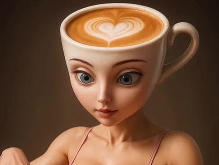 咖啡小姐的美食厨房#二次元 #动画 #木棍人