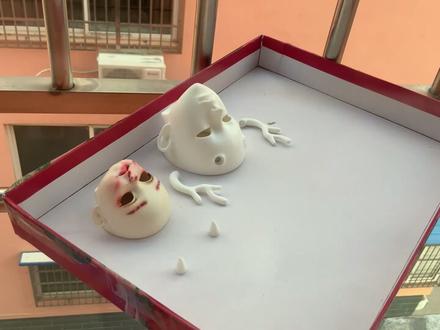 如何喷消光?那些壮士需要知道的事#bjd #bjd私养 #教程 #改娃 #bjd娃娃 #手工