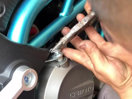 离合归位簧更换教程 #摩托车 #NK250 #维修