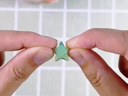 星星怎么折,叠立体感五角星教程#手工 #五角星 #分享 #热门