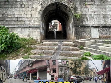 2025年10月11日,我再次来到当年我们家祖宅所在地——原蒲圻县南街,拍摄了迎薰门城楼的照片和南街的全景照片,用于制作刊登在2025年第三期《赤壁文学》上我的小文《城南旧事》诵读视频的背景图。
再次走在南街上,我恍如当年,几岁的我陪着被划为“四类分子”的奶奶扫街的情景涌现在脑海里。走过祖宅当年的位置,我的眼睛不由自主望向那里,仿佛看到祖宅当年的大门,看到大门上面拱形石质门楣和下面的门槛。
人生百态,世事无常,万般滋味,皆是生活,虽然我们家在南街的祖宅不在了,但我们童家的人脉还在,我们家与人为善和感恩家风得以传承。家族后代发展比较好。奶奶高寿101岁才无疾而终,奶奶以她老人家坚韧、善良、温婉的高贵品性影响,福泽了我们童家几代人!#童年回忆