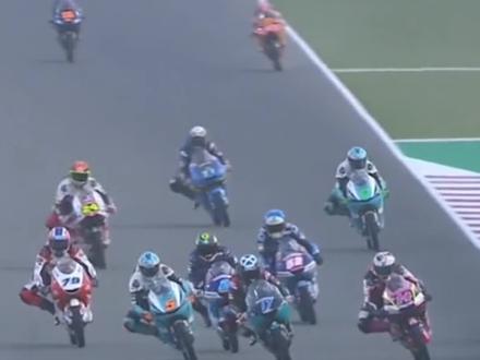 论防护服的重要性,手卷进车轮盖#motogp #机车