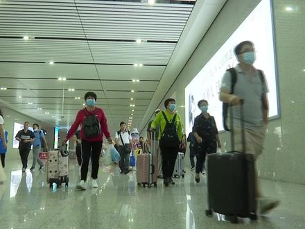 贵阳北站 换乘通道重新启动(卢9.9)