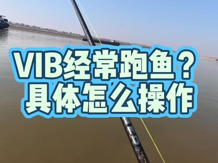 VIB遛鱼的操作#路亚野钓 #路亚技巧 #VIB #创作者中心 #创作灵感