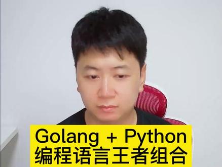 golang和python是编程语言的王者组合 #python #golang #编程语言