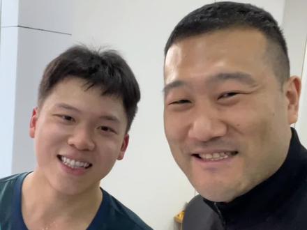 新昌林丹杯恭喜@林元睿 战胜世界冠军杜鹏宇进入16强