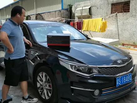 给起亚K5车友带来一款更漂亮的中控大屏导航#K5 #起亚k5 #K5改装 #k5改装方案