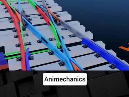 复式交分道岔工作原理