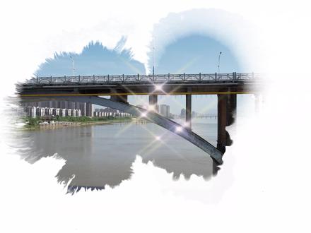 2004年建成的吉水赣江大桥(危桥)要拆除重建 #航拍最美家乡 #桥梁 #留下美好的回忆 #赣江大桥