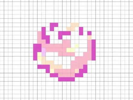 5mm大豆拼豆图纸创作过程