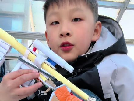 小孩哥自取网名“闲鱼”,自拍视频,拜托我分开发三段制作教程,我一口气全发了👏👏👏#动手能力杠杠的