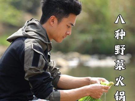 山间无杂草,认识都是宝,雨后到山野挖八种野菜,把春天涮进火锅里 #走挖野菜去 #农村生活 #紫花地丁 #野葱 #鼠曲草 @艺涵 #春日撒野指南