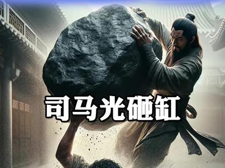 司马光砸缸 #ai #ai绘画