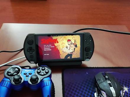 在家使用GPD WIN4+投影仪玩横板动作游戏-闪客1 #掌机