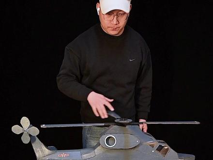 武装直升机制作教程 #热点 #抖音热点记忆2025 #手工diy #手工教程分享 #原创作品