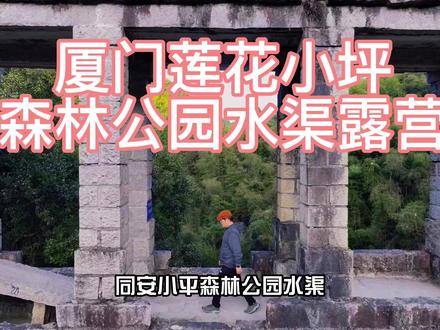 疫情期间,感受户外的快乐,厦门小坪森林公园水渠露营分享#户外露营🏕 #远离城市的喧嚣 #大山深处自然美山清水秀好风光 #森林露营