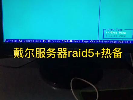 raid5+热备,数据很安全,raid阵列中有硬盘损坏,热备盘会自动顶上去。#raid #阵列 #热备盘
