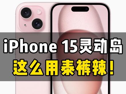 iPhone 15 的灵动岛,作为岛主,你用对了吗?#苹果 #抖音百分大战
