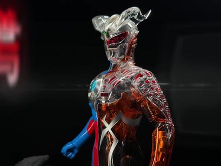 融合了黑暗力量的赛罗奥特曼!超大尺寸半透素体,平A秒怪兽 #奥特曼玩具 #奥特曼人偶 #赛罗奥特曼 #拼装模型