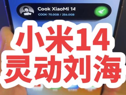 小米14搭配这款灵动岛小部件真的绝了!
#小米主题 #数码科技 #小米14 #玩机技巧 #手机美化