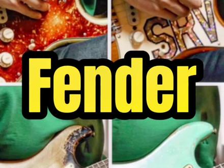 @🐘大象吉他工作室 #fender #电吉他 #潘高峰 #吉他 #masterbuilt #johncruz #relic #吉他solo