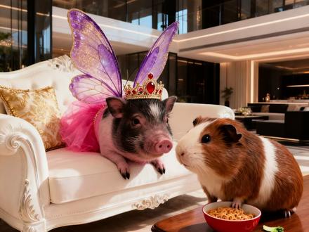 教你们如何快速获得猪妞 #抽象 #猪妞