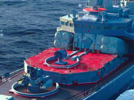 反潜艇的火箭深弹,射速快,下潜快,火力覆盖范围大! #深水炸弹 #火箭深弹 #刺猬炮 #潜艇