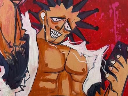 我的字典只有平a,没有什么是更木剑八砍不了的。#死神 #绘画 #更木剑八 #手绘