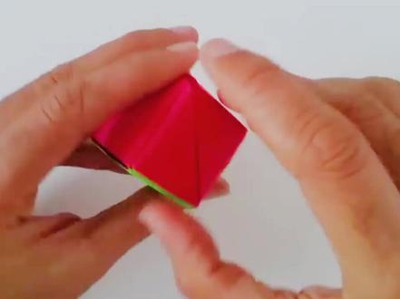DIY手工:魔方盒子盒瞬间变成浪漫的玫瑰🌹