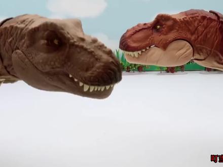 大霸王龙被魔法锤变成恐龙宝宝,小恐龙却被变成大恐龙