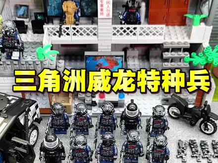 三角洲威龙特种兵人仔 哪个男孩能拒绝这么帅气的威龙特种兵,排兵布阵超出画面,主要是价格也太香了,这样的威龙你喜欢吗?#三角洲行动 #三角洲威龙#积木人仔#男孩玩具#潮玩
