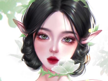 #procreate绘画 #画画 #小精灵 限定小精灵!