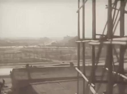 #历史 伪满洲国时期的长春。