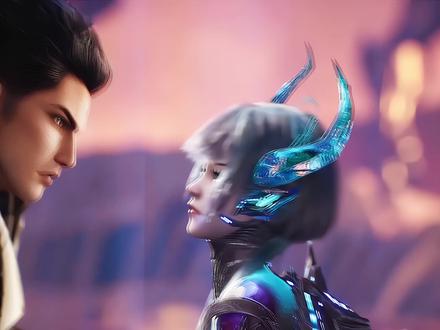 罗峰智斗bug级虫族女王!#国产动漫 #吞噬星空 #国漫