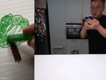 画一颗树竟然这么简单!