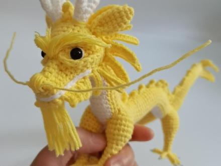 @慧甜手作
钩针:萌酷金龙#爱生活爱编织 #钩针龙教程