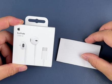 苹果少有的良心产品?评测体验USB-C EarPods #评测#苹果耳机 #iPhone15 #评测 #数码