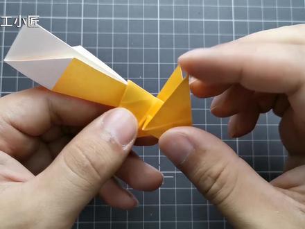 【折纸】一只超可爱的小狐狸,太萌了!心都要融化了!