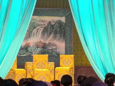 2月24日天津河北梆子剧院在河北省大城县王纪庄演出《打金枝》