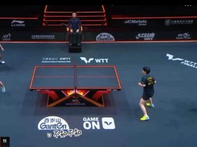 当搭档想了一个馊主意,他的搭档只会想一个比他更馊的😂😂😂#莎头组合 #乒乓球 #香港总决赛 #王楚钦孙颖莎