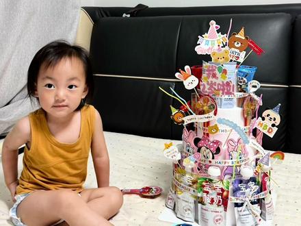 零食蛋糕教程来啦!超简单的!#我的小女孩 #零食蛋糕