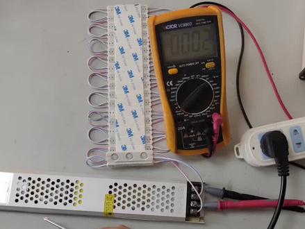 LED长条灯箱电源正确接线,#开关电源 #灯箱