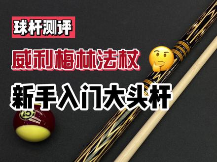 一千多的价格,这性价比还是很有说服力的!#威利 #九球杆 #台球