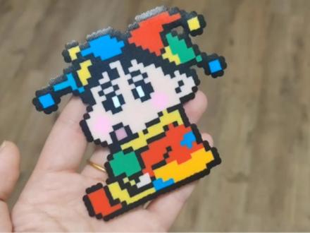 好玩 爱玩 下次还玩#拼豆#拼豆图纸 #蜡笔小新