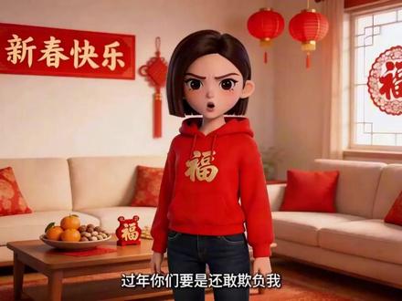 过年你们要是还敢欺负我你们就完了! seedance2.0太好用了#豆包 #ai新春游园会 #ai创作浪潮计划 #原创动画 #即梦视频Seedance2