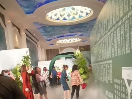 青岛的婚礼座位图,不是嘉宾无法就坐😍😍