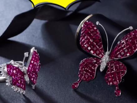 高级珠宝的无边镶工艺又叫隐密式镶嵌法#手艺人 #珠宝高端定制 #传承文化 #奢侈品